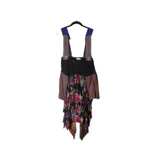 NWOT the Morgan factory one of a kind art to wear overall dress